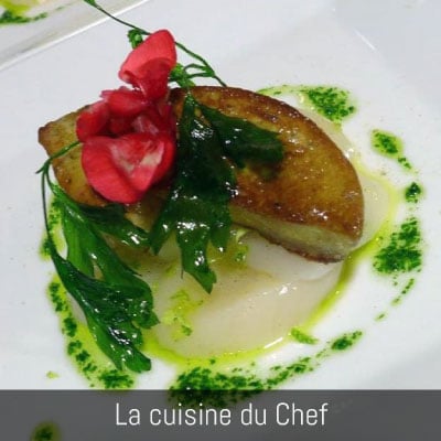 La Villa en images : la cuisine du chaf