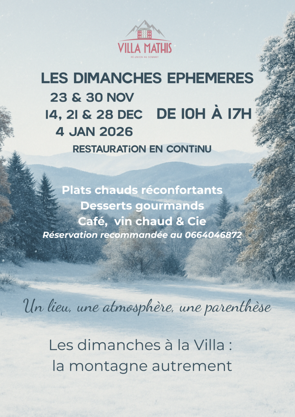 Dimanches Ephémères (A4)